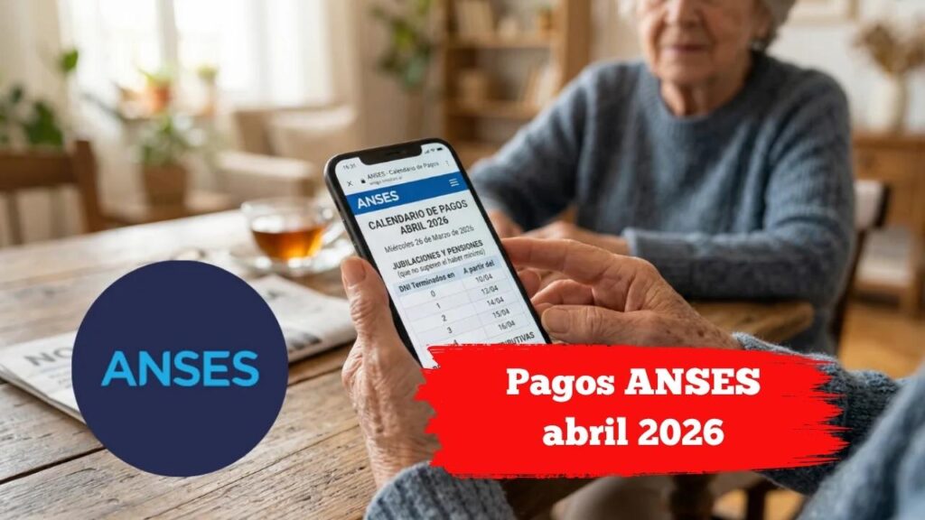 Pagos ANSES abril 2026: fechas, aumento y bono para jubilados