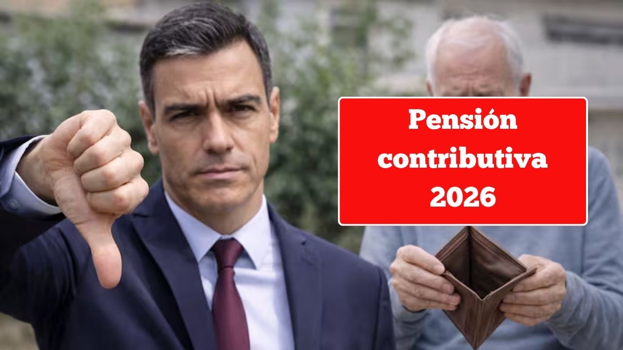 Pensión contributiva 2026: cuánto cobrarás, quién la recibe y calendario oficial de pagos