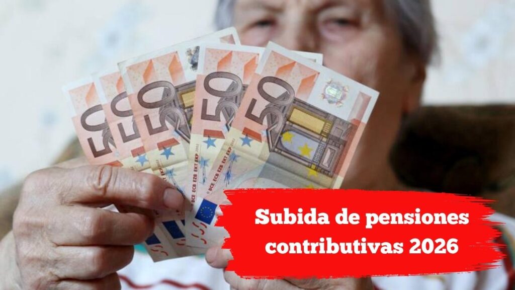 Subida de pensiones contributivas 2026: importes según cada prestación