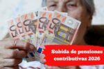 Subida de pensiones contributivas 2026: importes según cada prestación